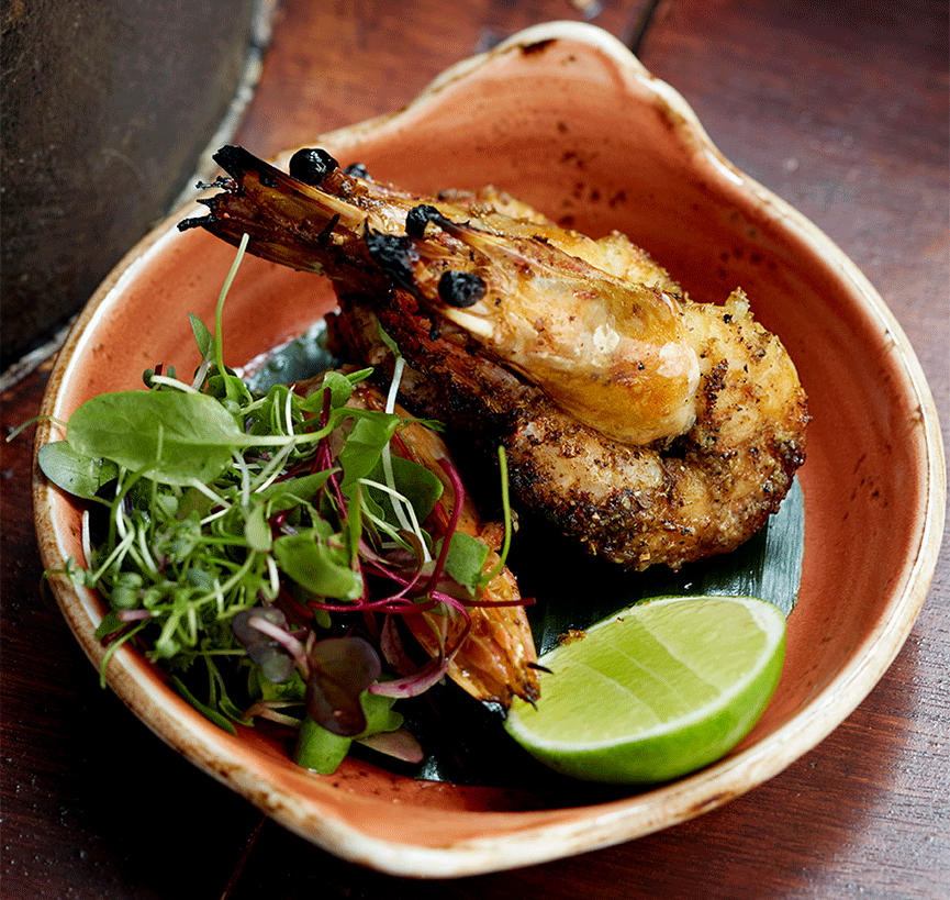 Paowalla's Pan-Fried Black Pepper Shrimp - Andrew Zimmern
