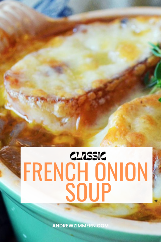 n 1992, I started work at a French bistro in Minneapolis that for the longest time served the best onion soup I ever tasted. Here is that recipe. It's redesigned for the home cook in only one way: the stock. In the restaurant we were able to make a 72-hour veal stock that provided a backbone like no other for this French classic. If you want to be super-ambitious and love the crafty part of cookery, go for it and make your own.