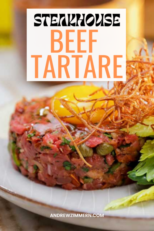 Recipe: Beef Tartare with Frizzled Shallots