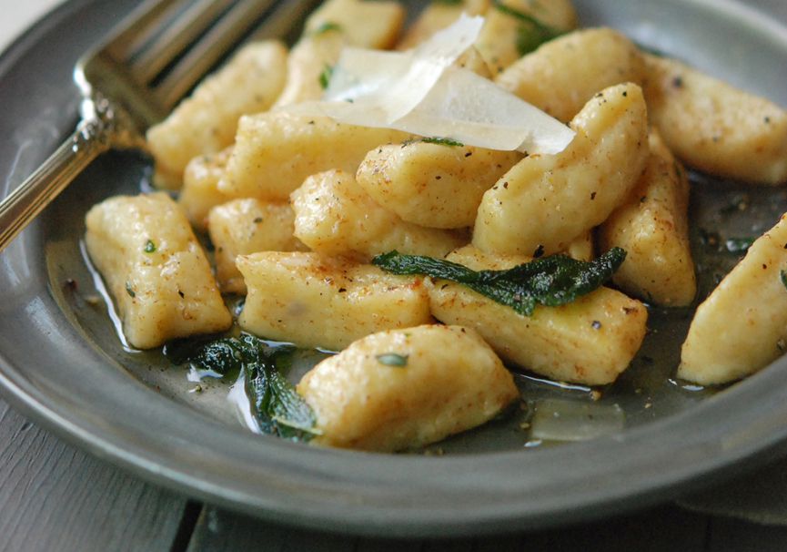 Squash Gnocchi with Brown Butter & Sage