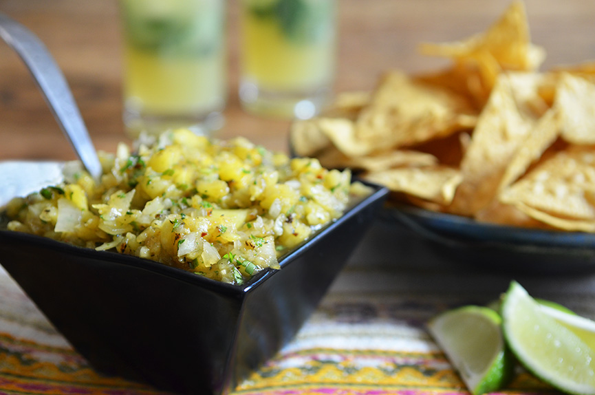 Grilled Pineapple Salsa - Andrew Zimmern