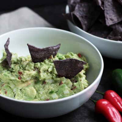 Andrew Zimmern's recipe for guacamole