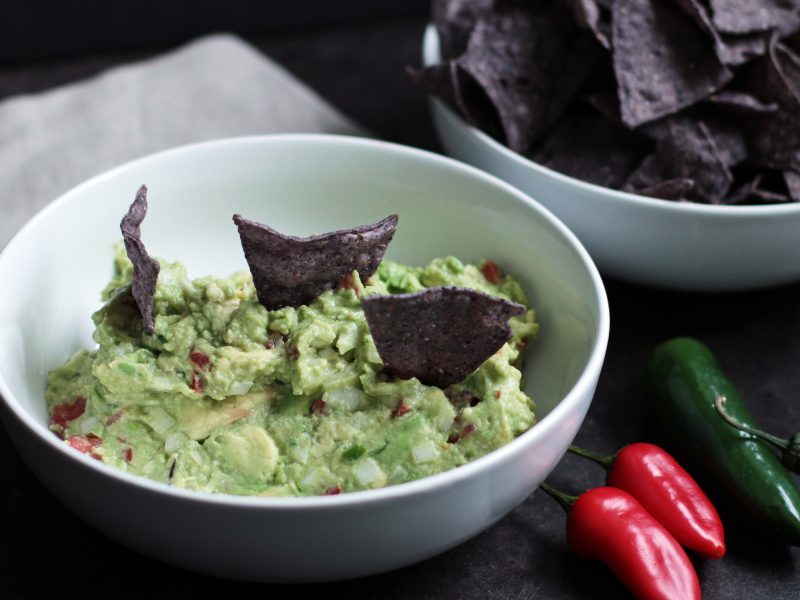 Andrew Zimmern's recipe for guacamole
