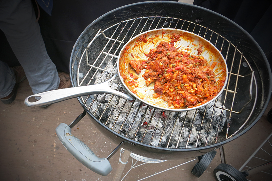 Oxtail Picadillo - Andrew Zimmern