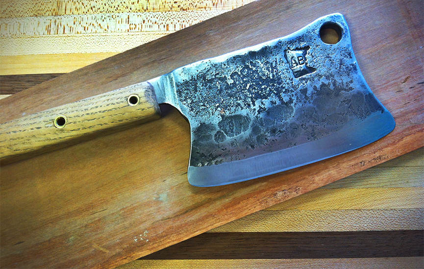 Handmade Cleavers Andrew Zimmern