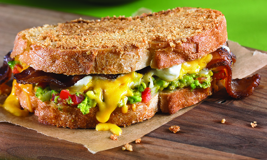 Chips & Guacamole Grilled Cheese