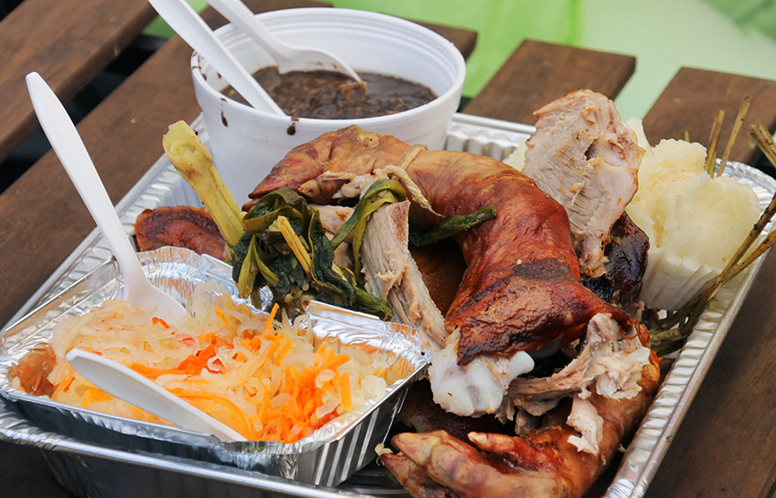 BBQ at Legal Beans Andrew Zimmern