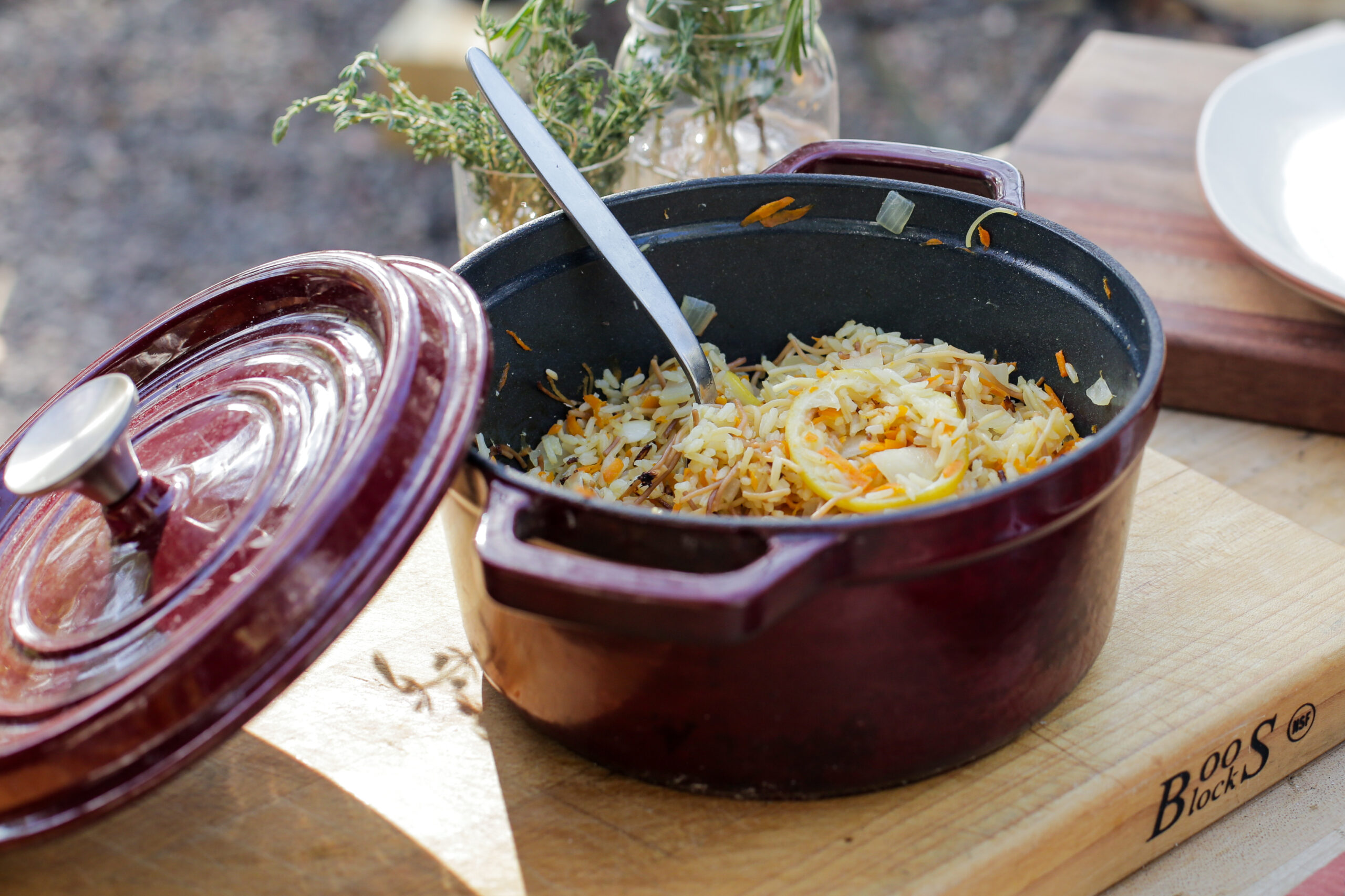 Lemon Rice Pilaf - Andrew Zimmern