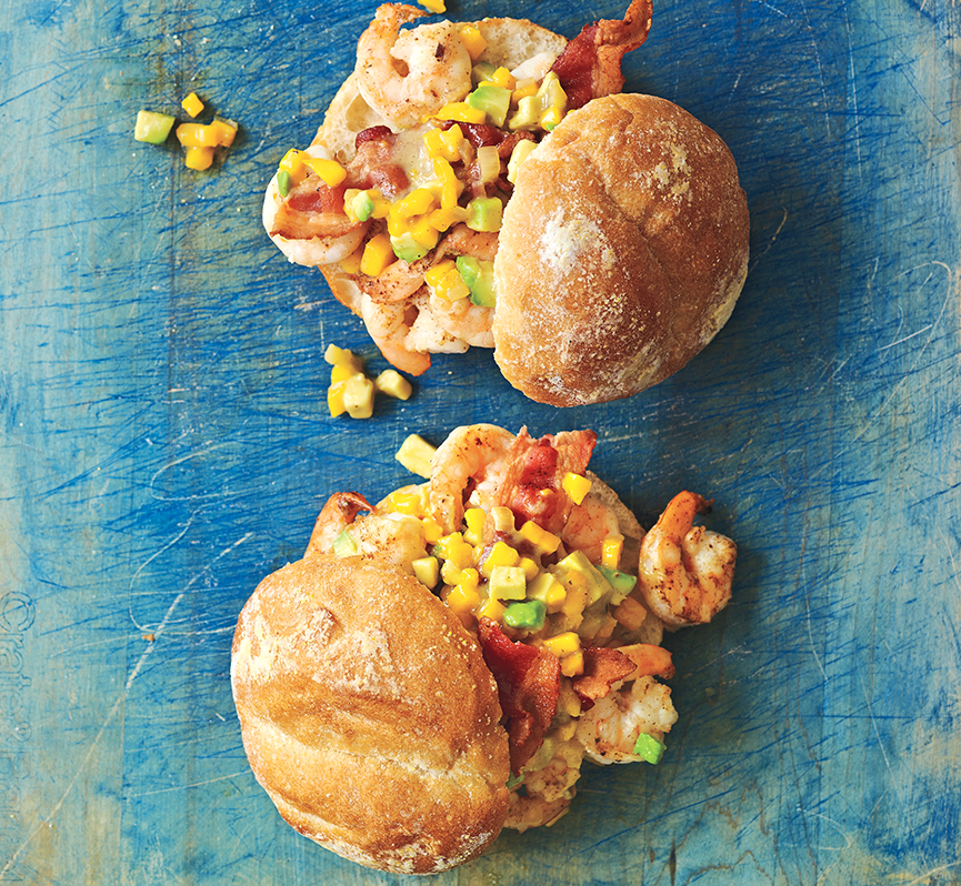 Shrimp, Mango & Avocado Rolls - Andrew Zimmern