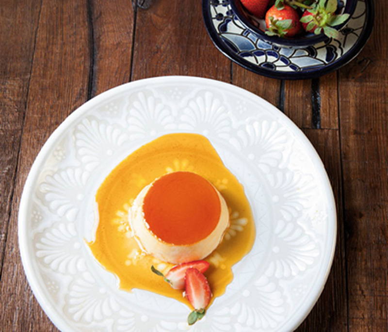 Crème Caramel with Cheese - Andrew Zimmern