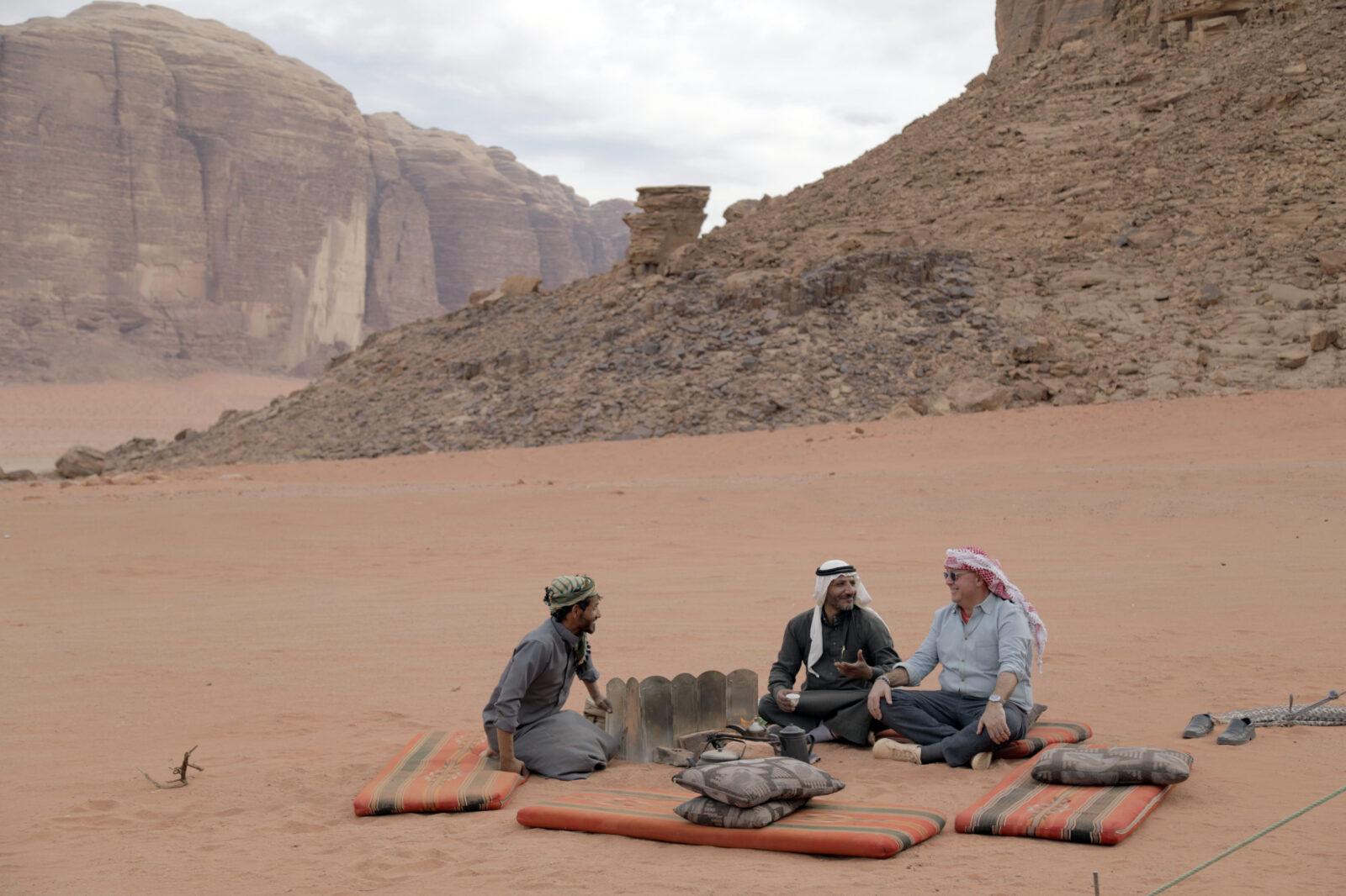 Andrew Zimmern in Jordan