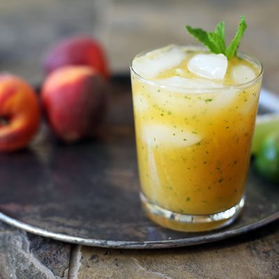 Peach cocktail||Peach gin cocktail