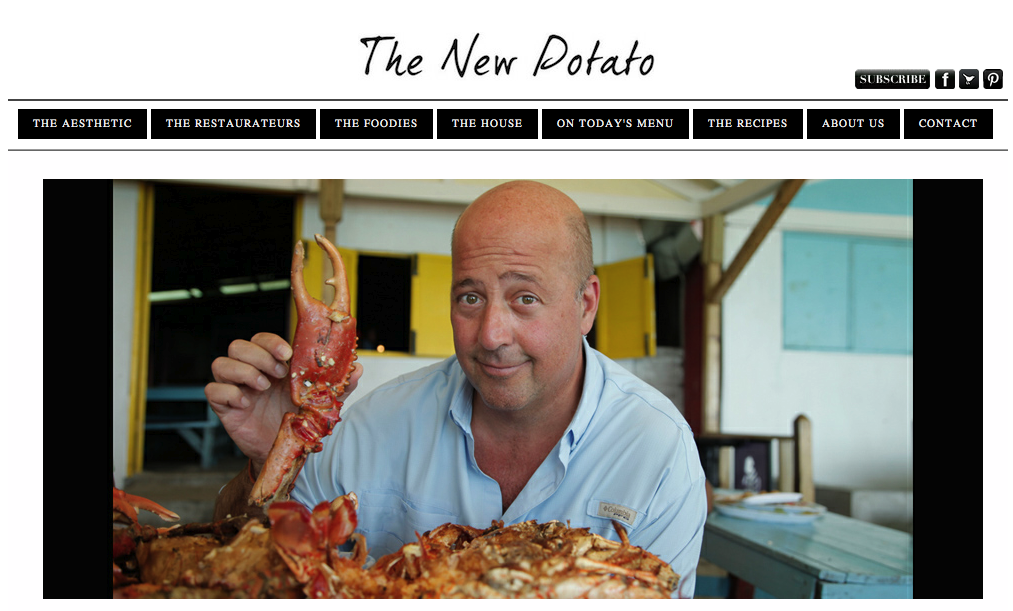 The New Potato Interview - Andrew Zimmern