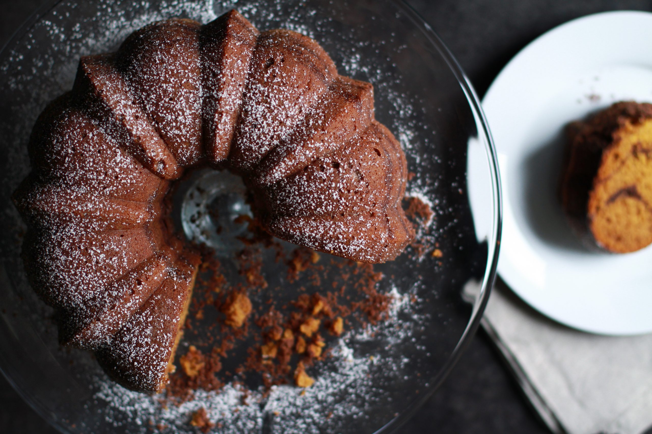 Andrew Zimmern Cooks: Pumpkin Bundt Cake Recipe with Zoë François - Andrew Zimmern