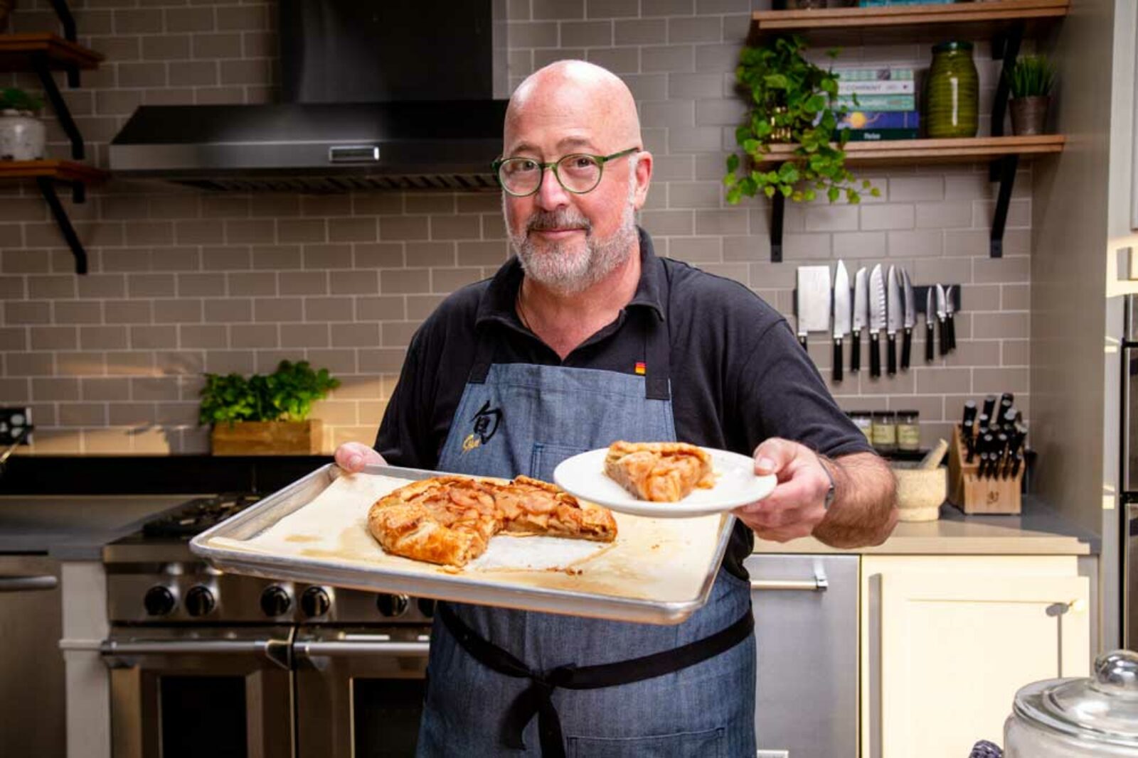 Easy, Rustic Apple Galette Recipe - Andrew Zimmern