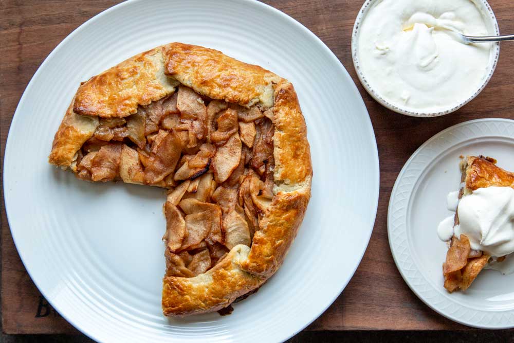 Easy, Rustic Apple Galette Recipe - Andrew Zimmern
