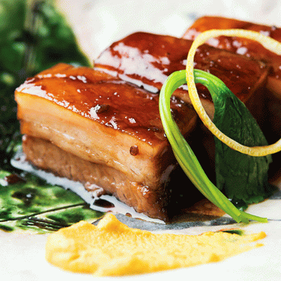 Morimoto's Sliced Pork Belly