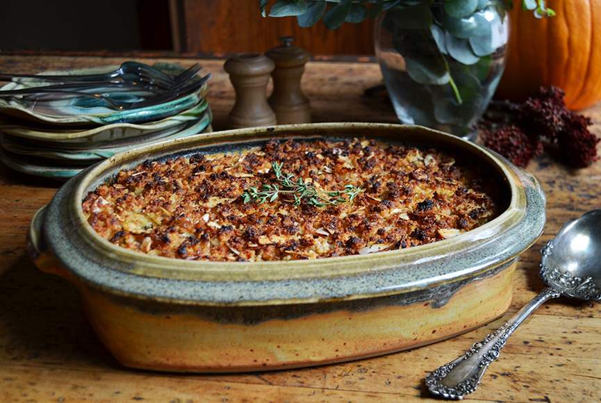 Spaghetti Squash Crumble