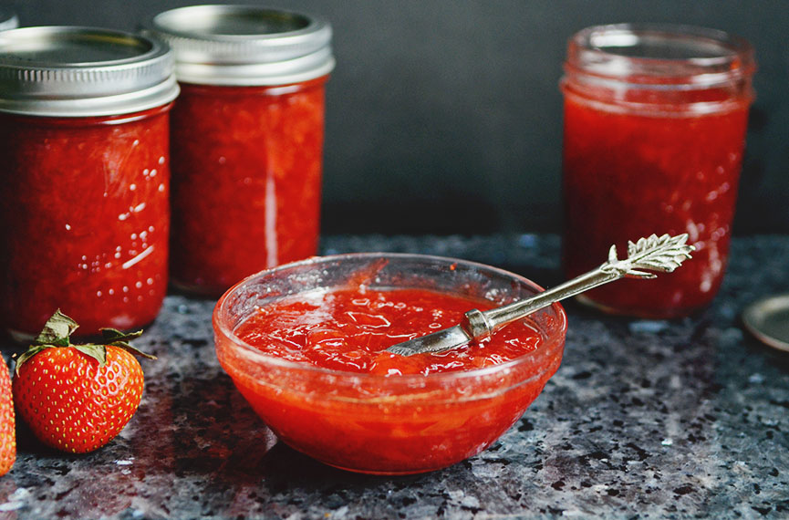 Strawberry-Vinegar Jam - Andrew Zimmern