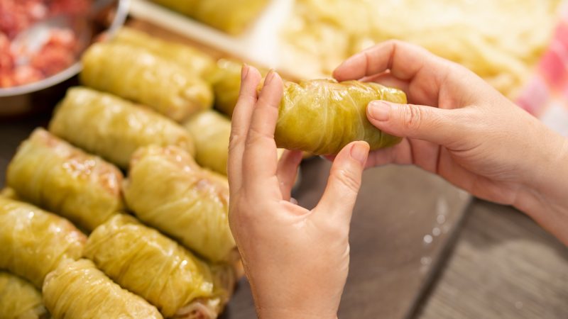 Veal Stuffed Cabbage