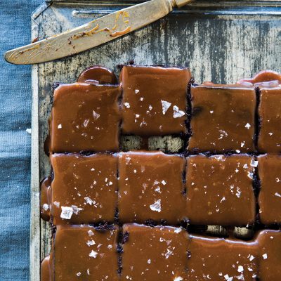 Salt and Pepper Caramel Brownies|Sugar and Spice