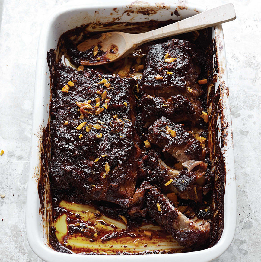 Tangerine Sticky Ribs - Andrew Zimmern