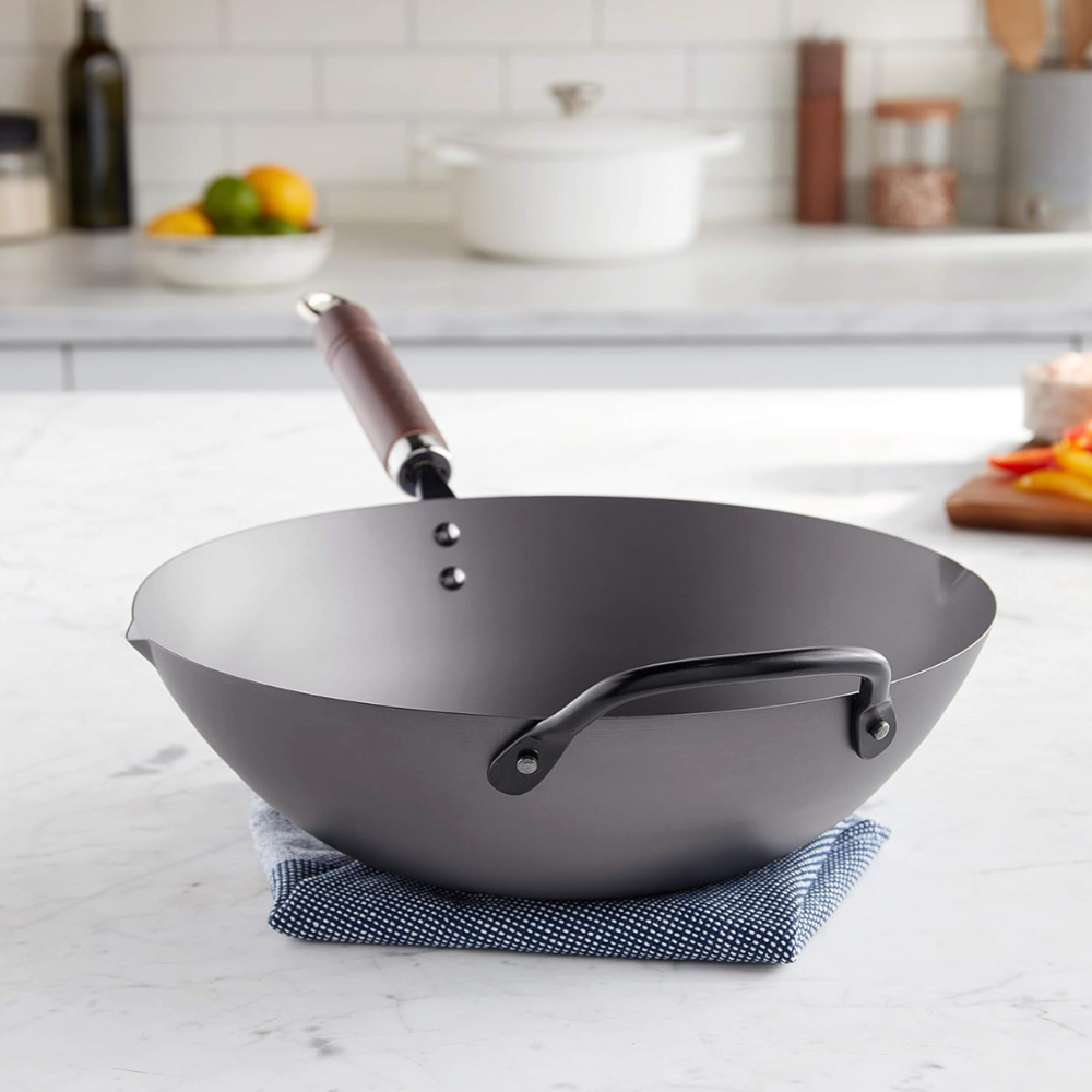 Yoshikawa Black Steel Wok