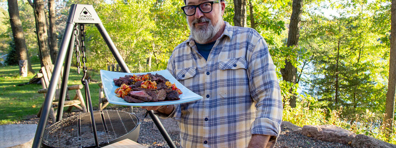 Andrew Zimmern Cooking Outdoors