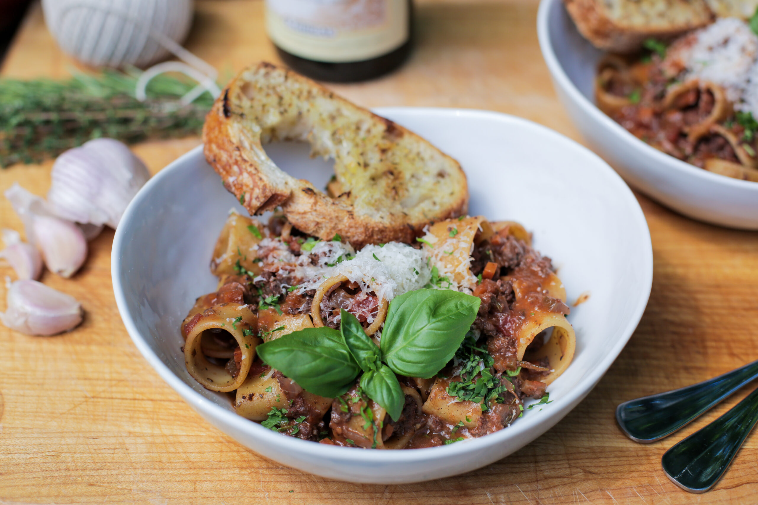 Bison Bolognese - Andrew Zimmern