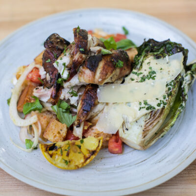 Andrew Zimmern Recipe Grilled Rabbit Salad