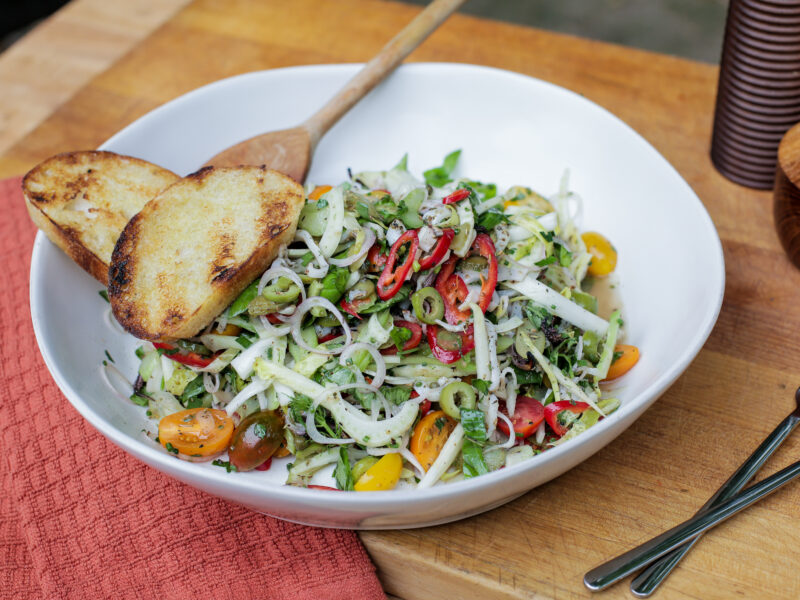 Grilled Squid Salad