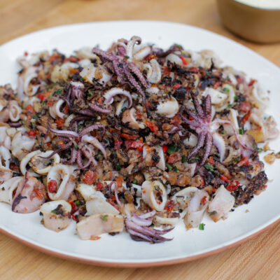 Country Style Squid on the Plancha