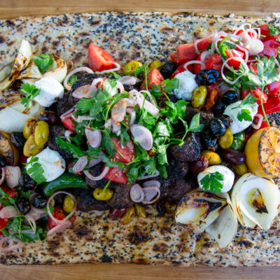 Andrew Zimmern's Bison Kebabs