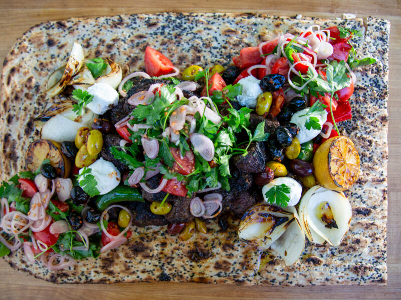 Andrew Zimmern's Bison Kebabs