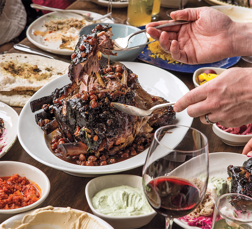 The Zahav Lamb Shoulder - Andrew Zimmern