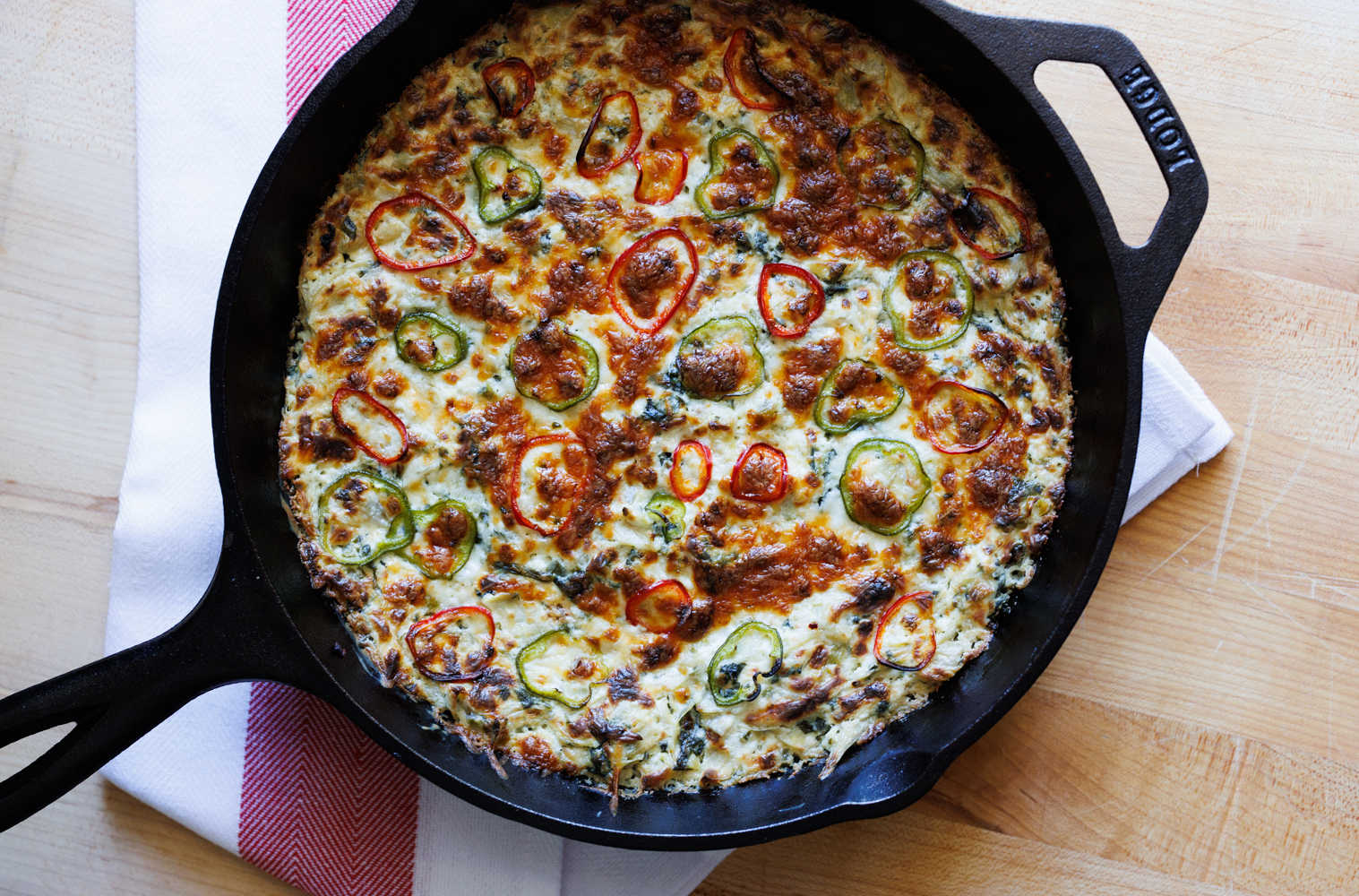 Zoë's Spicy Spinach Artichoke Dip - Andrew Zimmern