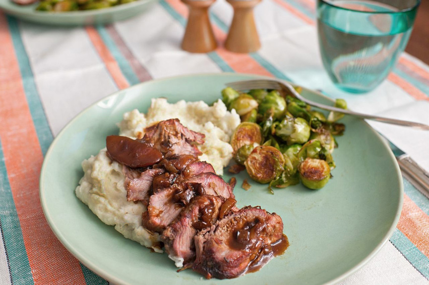 Apple Cider-Roasted Pork Shoulder - Andrew Zimmern