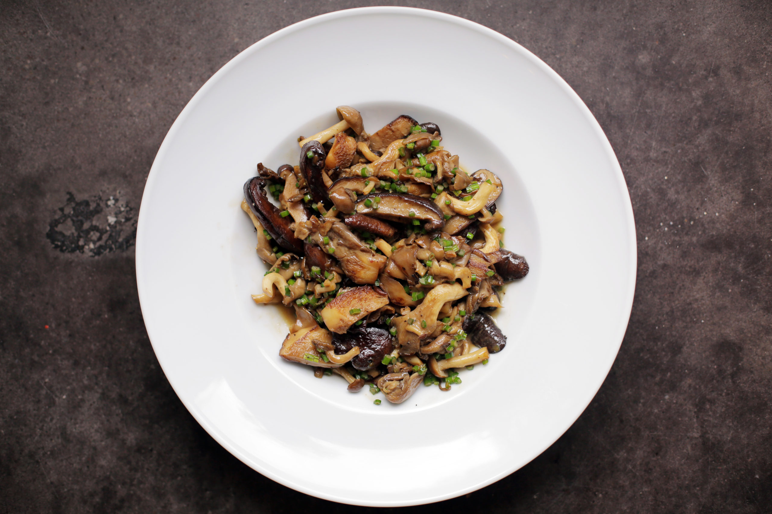 Soy Butter Mushrooms - Andrew Zimmern
